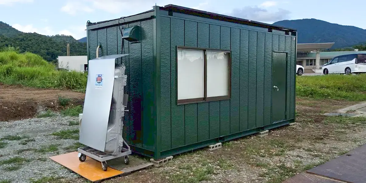 山形県建設会社様へMOBILE GARAGEを導入